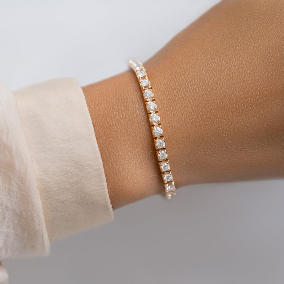 Diamond bracelet Thanatos