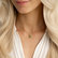 Diamond necklace with Tourmaline Marigold3