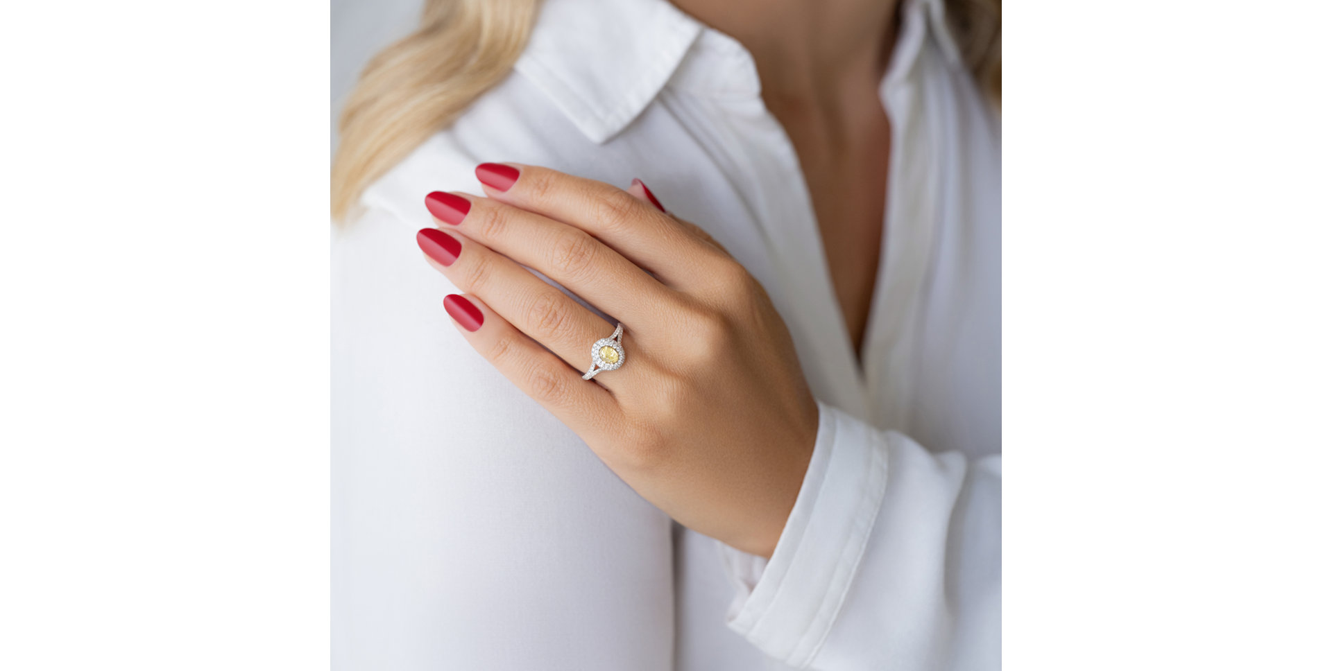 Diamond ring Born of Light