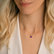 Diamond necklace with Amethyst Regal Elegance3
