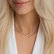 Diamond necklace Circle od Clarity3