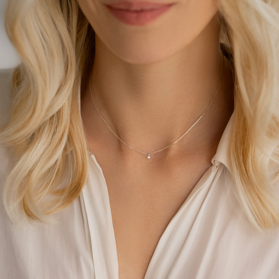 Diamond necklace Eternal Drop