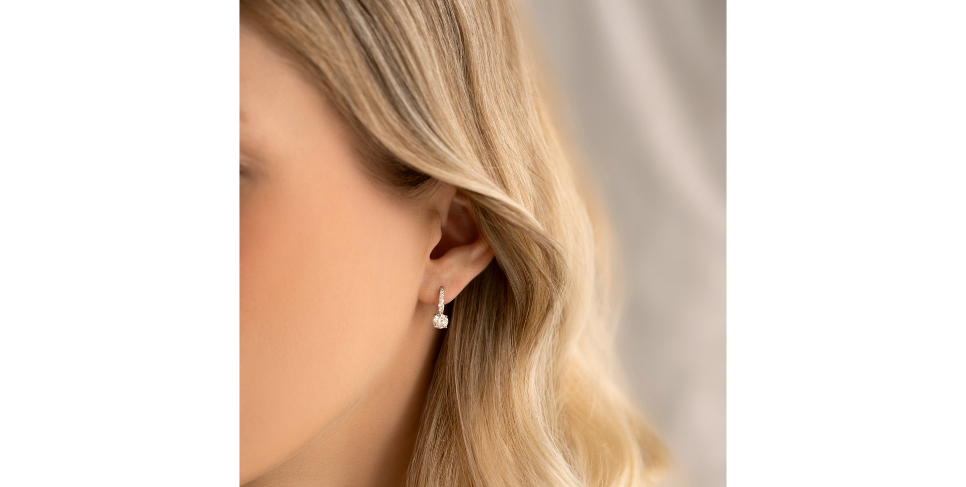 Diamond earrings Evoria