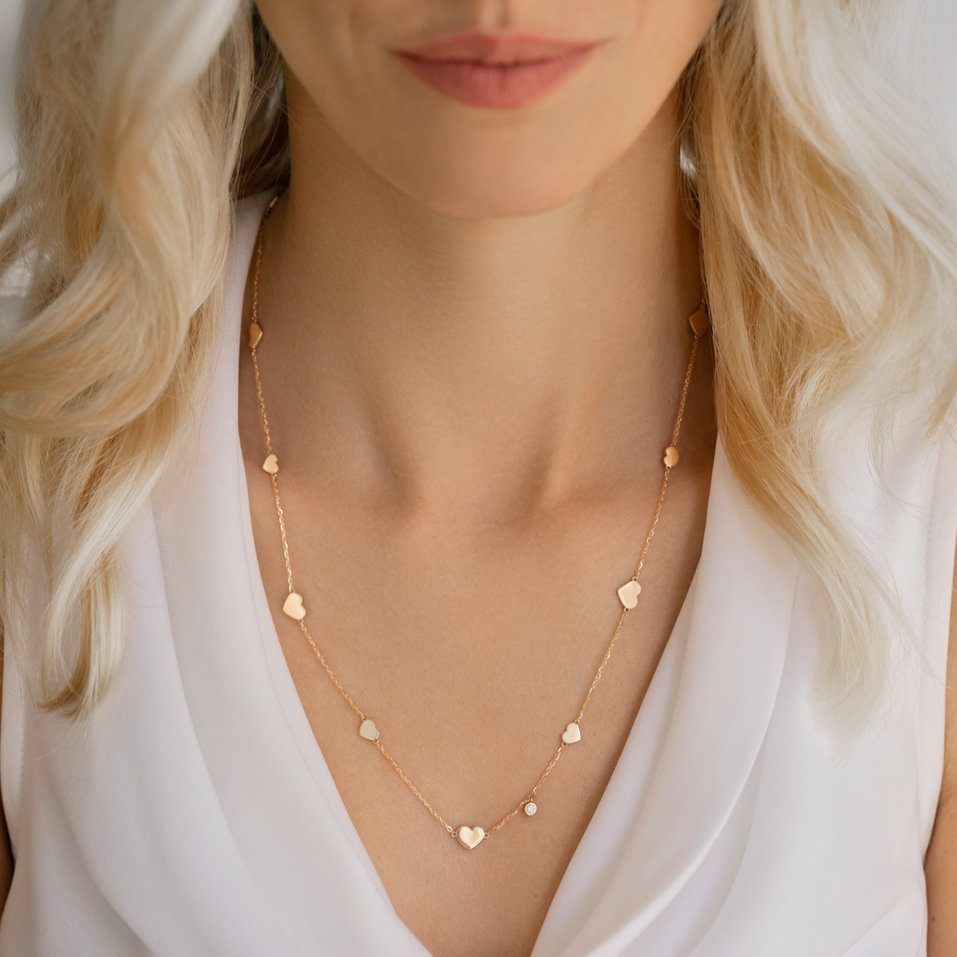 Diamond necklace Heartlyn