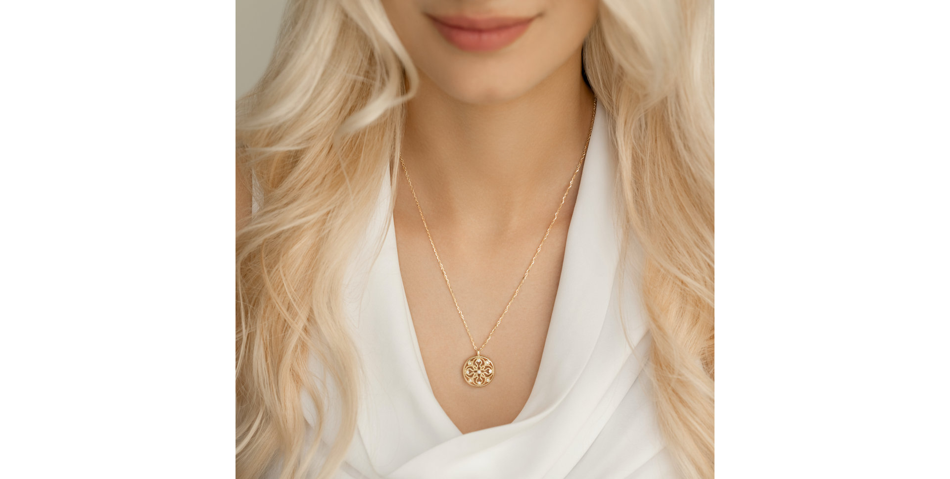 Diamond necklace Aristeidis