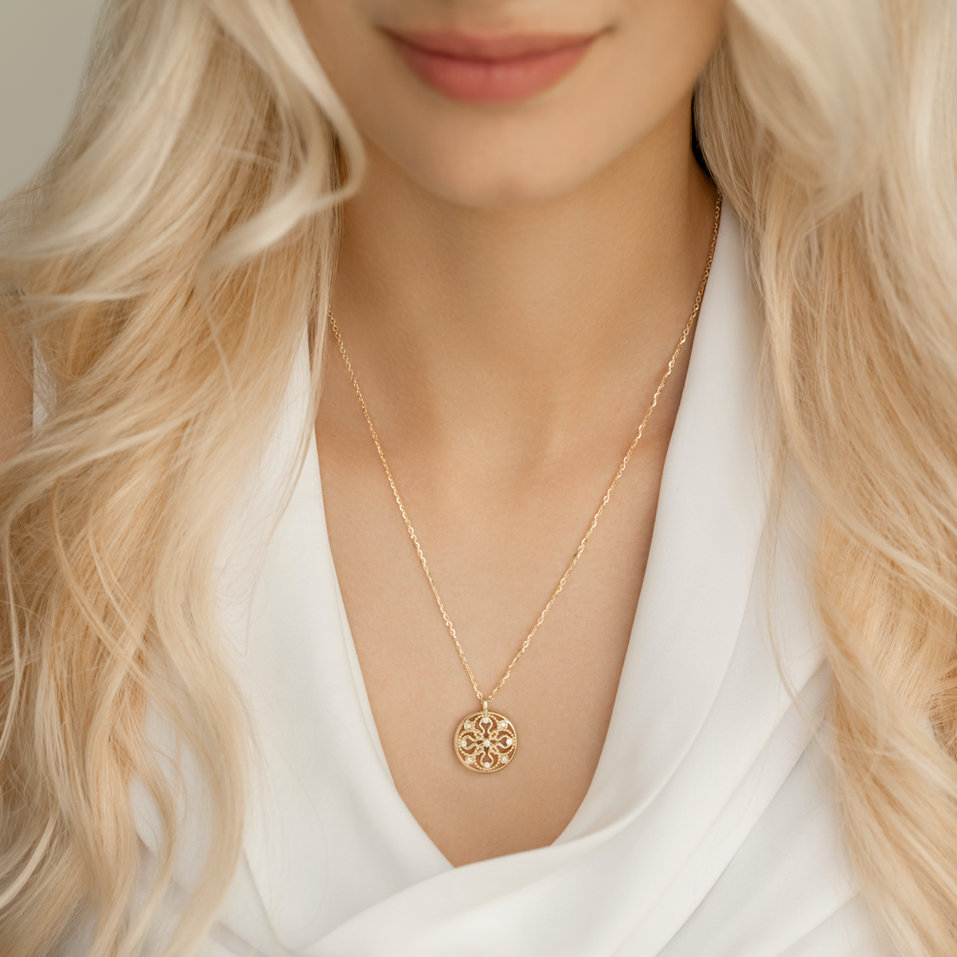 Diamond necklace Aristeidis