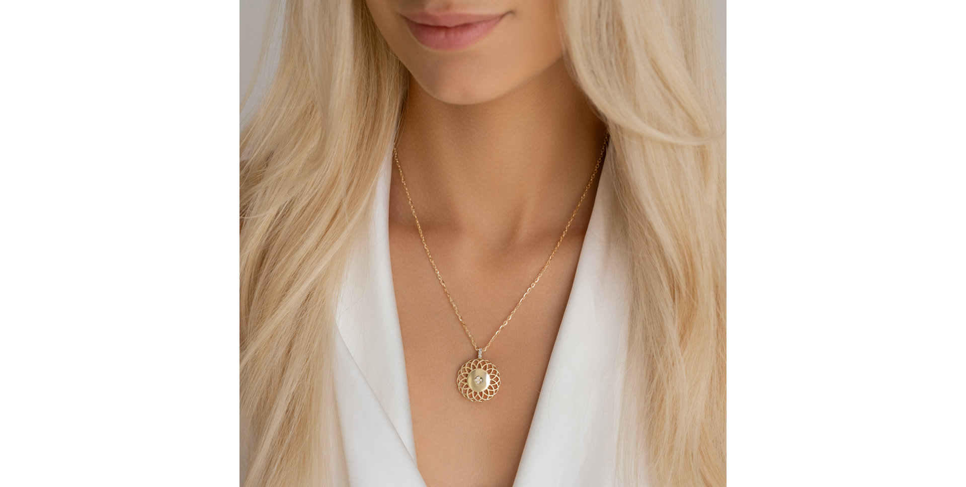 Diamond necklace Luminel