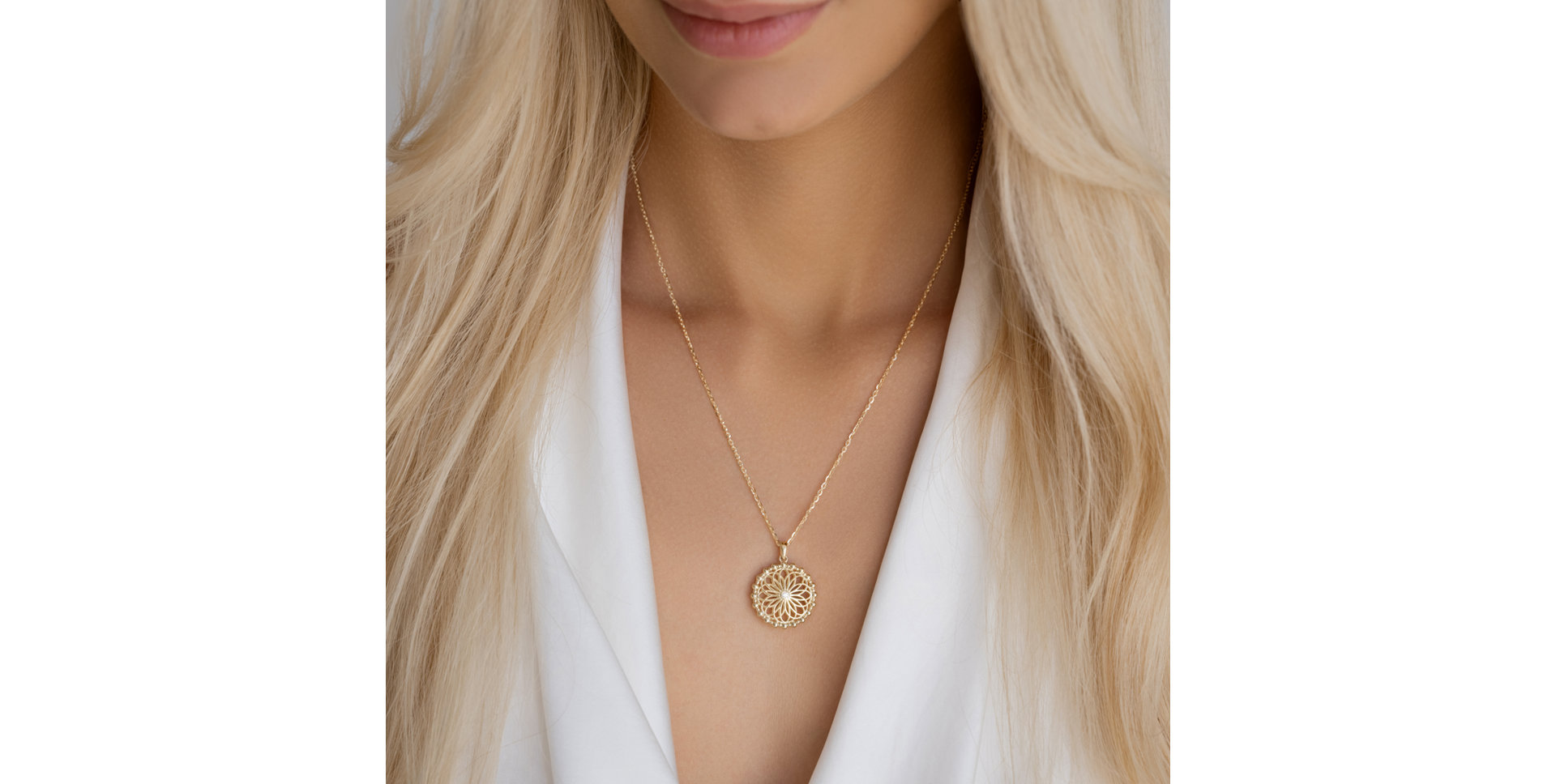 Diamond necklace Touch of Light