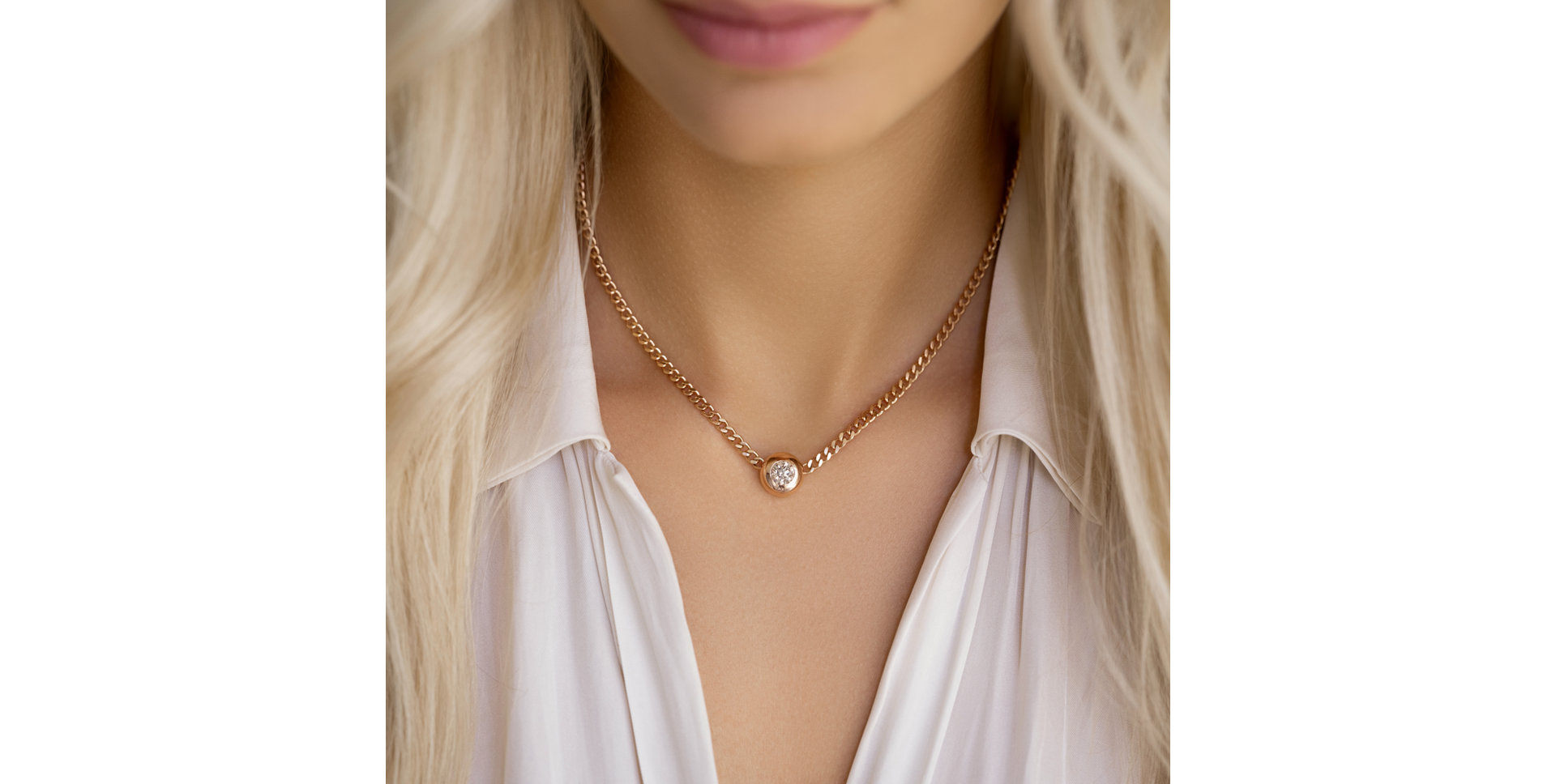 Diamond necklace Circle of Clarity