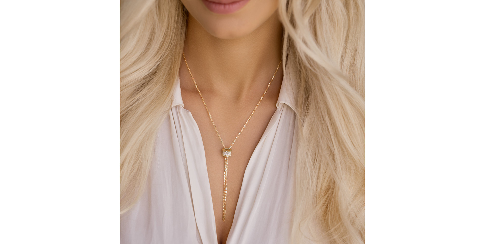 Diamond necklace Evia