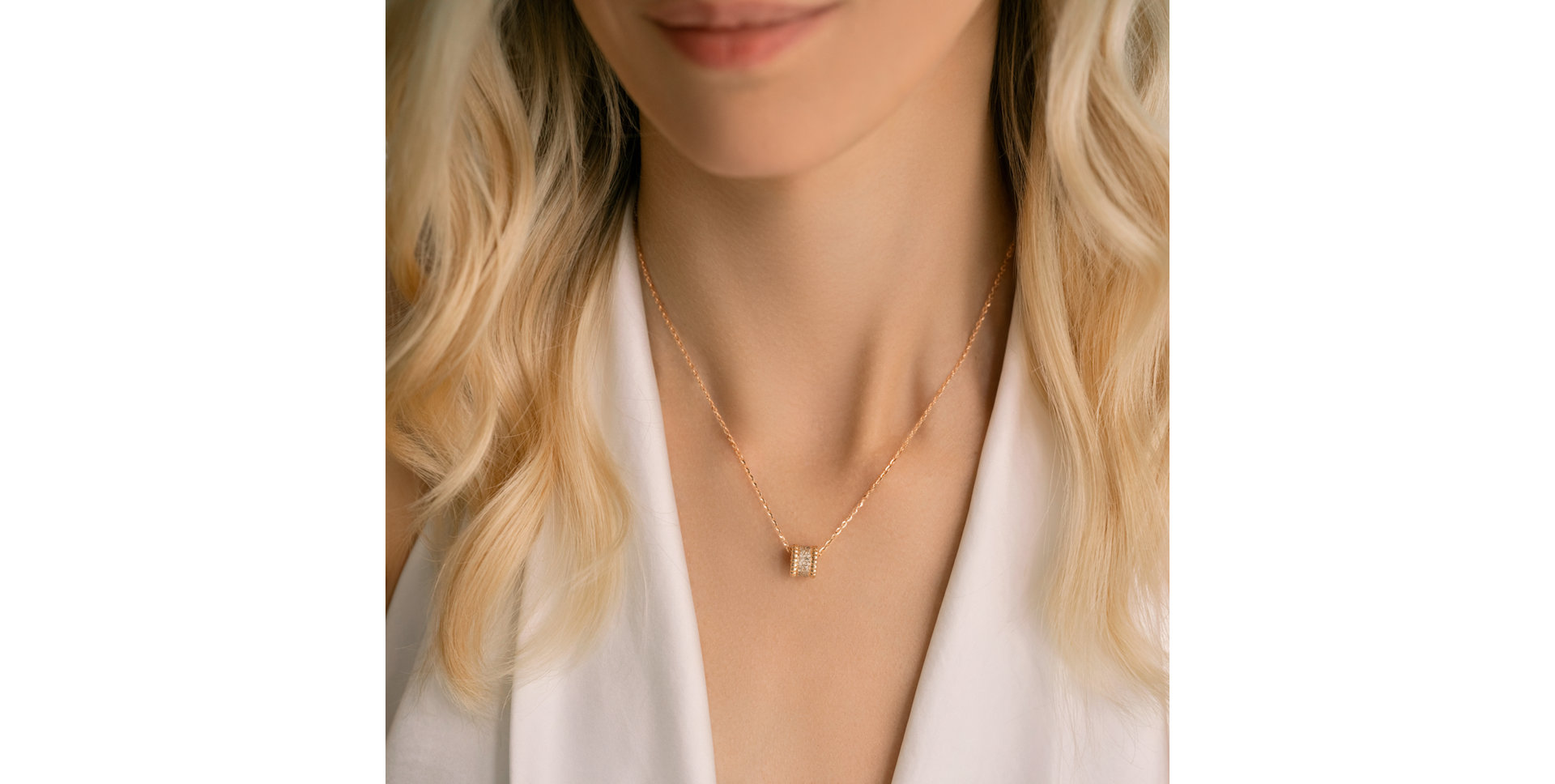 Diamond necklace Ebelle