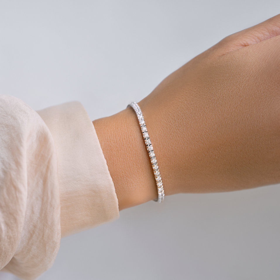 Diamond bracelet Thanatos