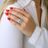 Diamond ring with Topaz Tasha3
