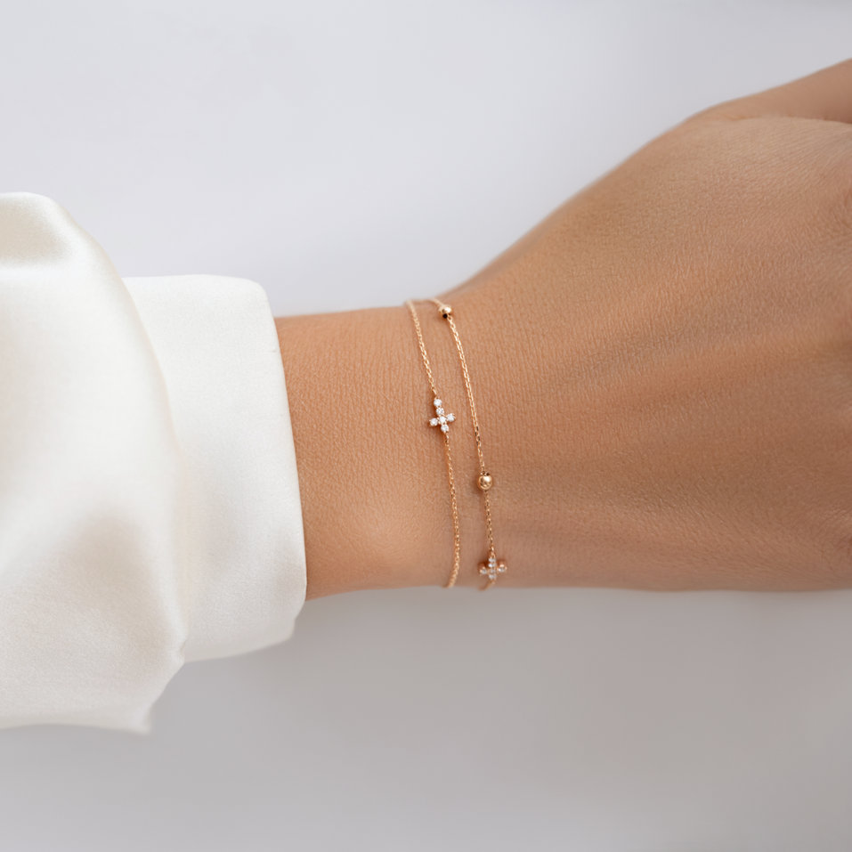 Diamond bracelet Grace in Light