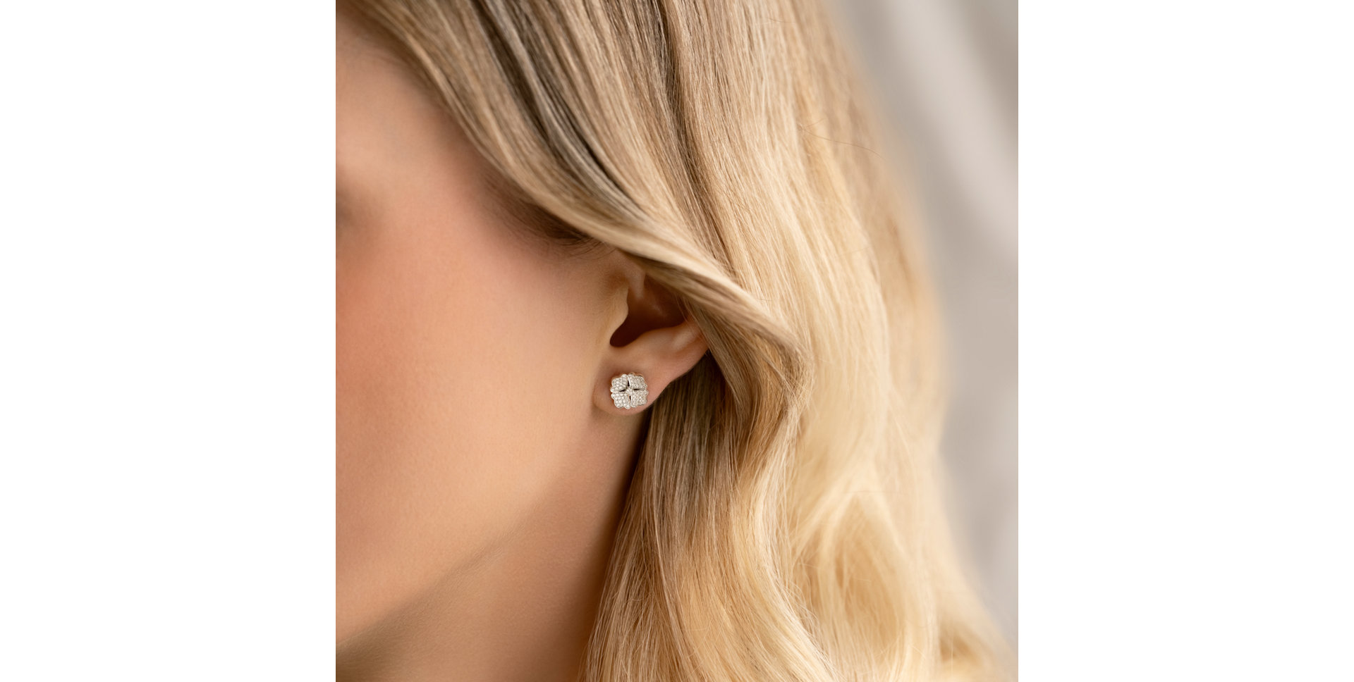 Diamond earrings Elysian Heart