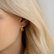 Diamond earrings with Tourmaline Imelda3