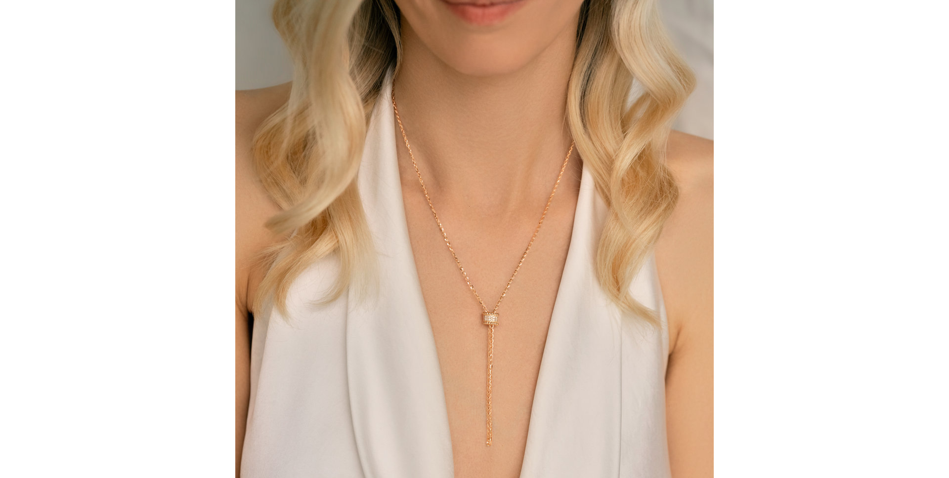 Diamond necklace Evia