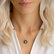 Necklace with black and white diamonds Palmer3