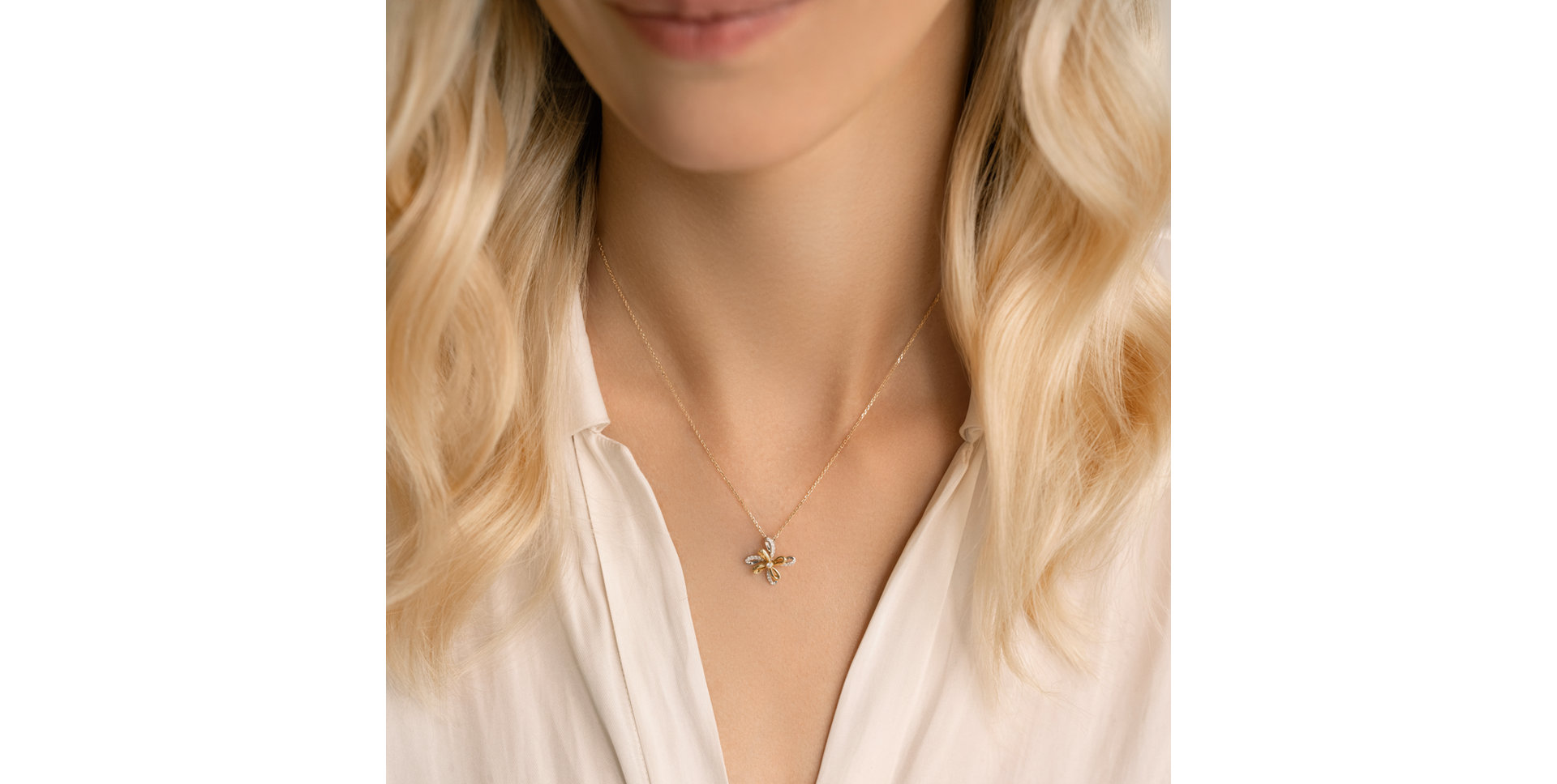Diamond necklace Florentina