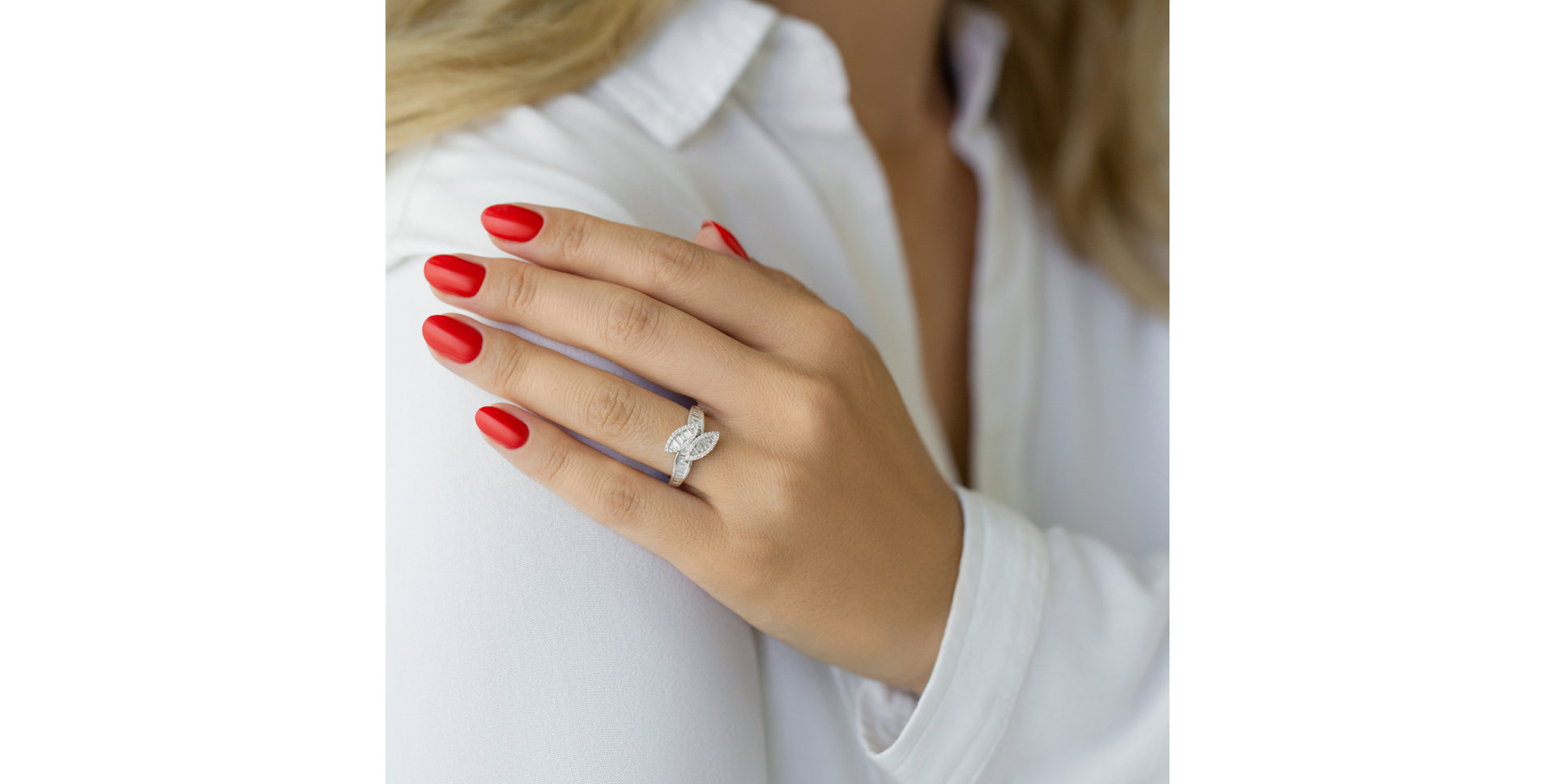 Diamond ring Glossy Wings