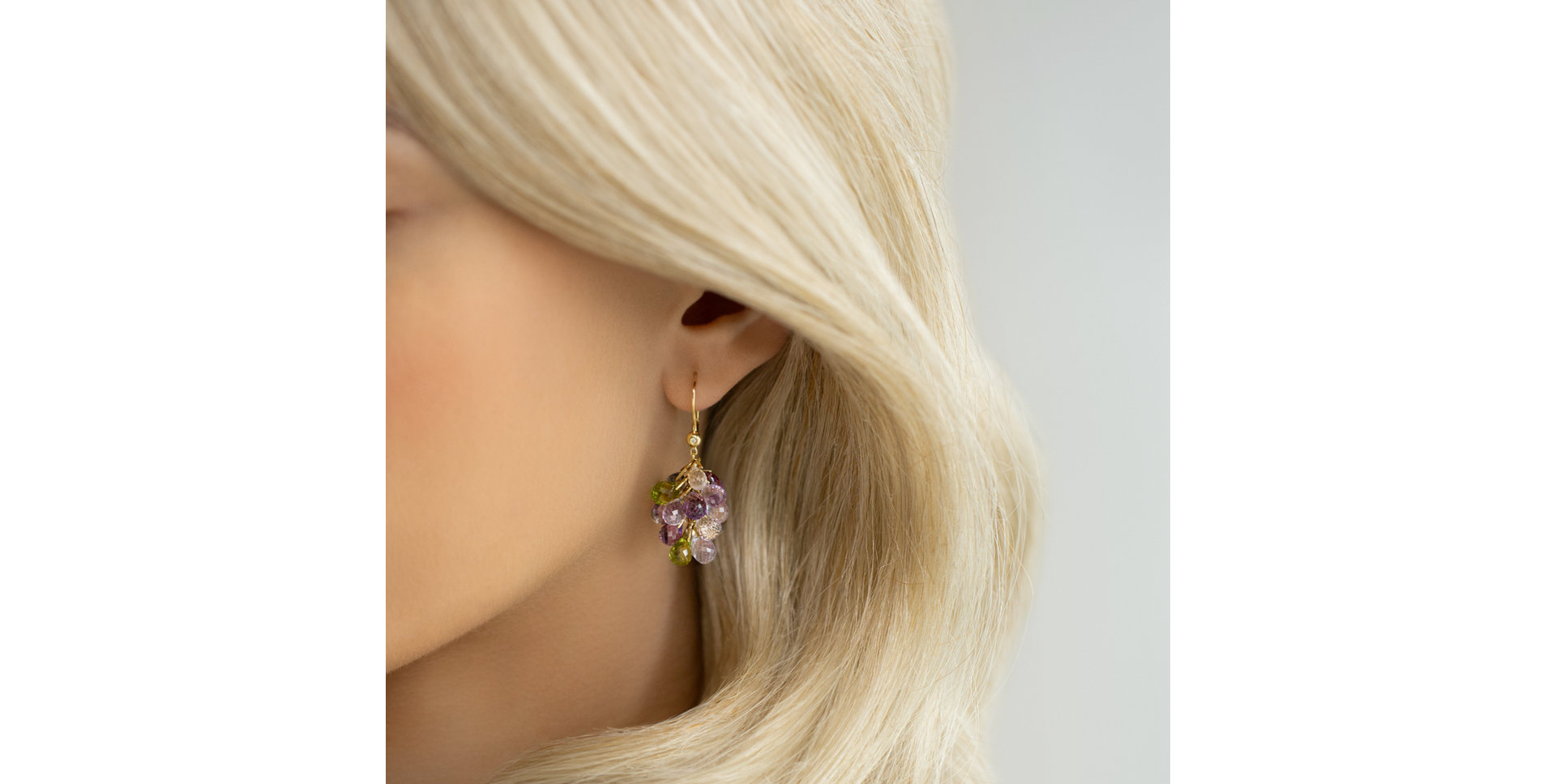 Diamond earrings and gemstones Nucci