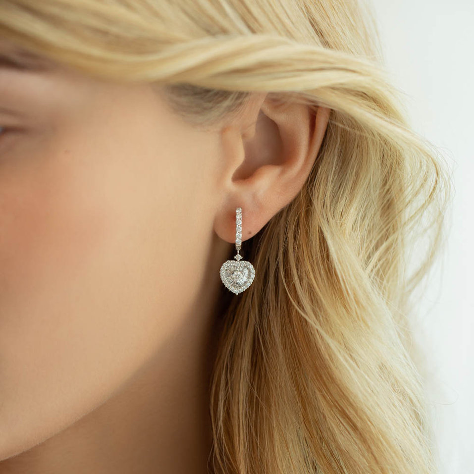 Diamond earrings Emerson