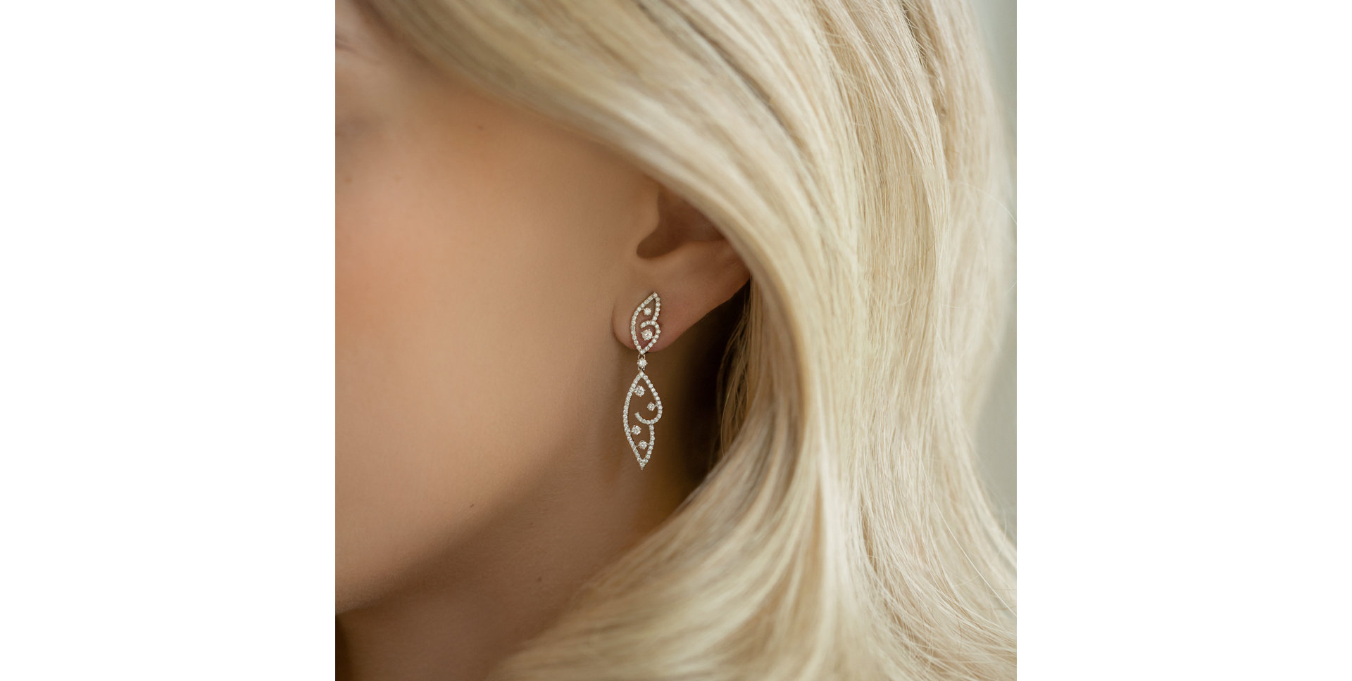 Diamond earrings Shelagh