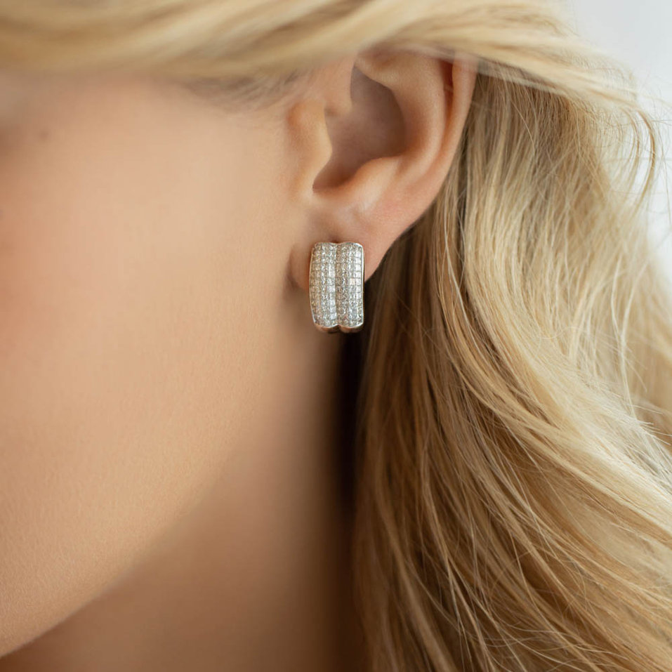 Diamond earrings Baird