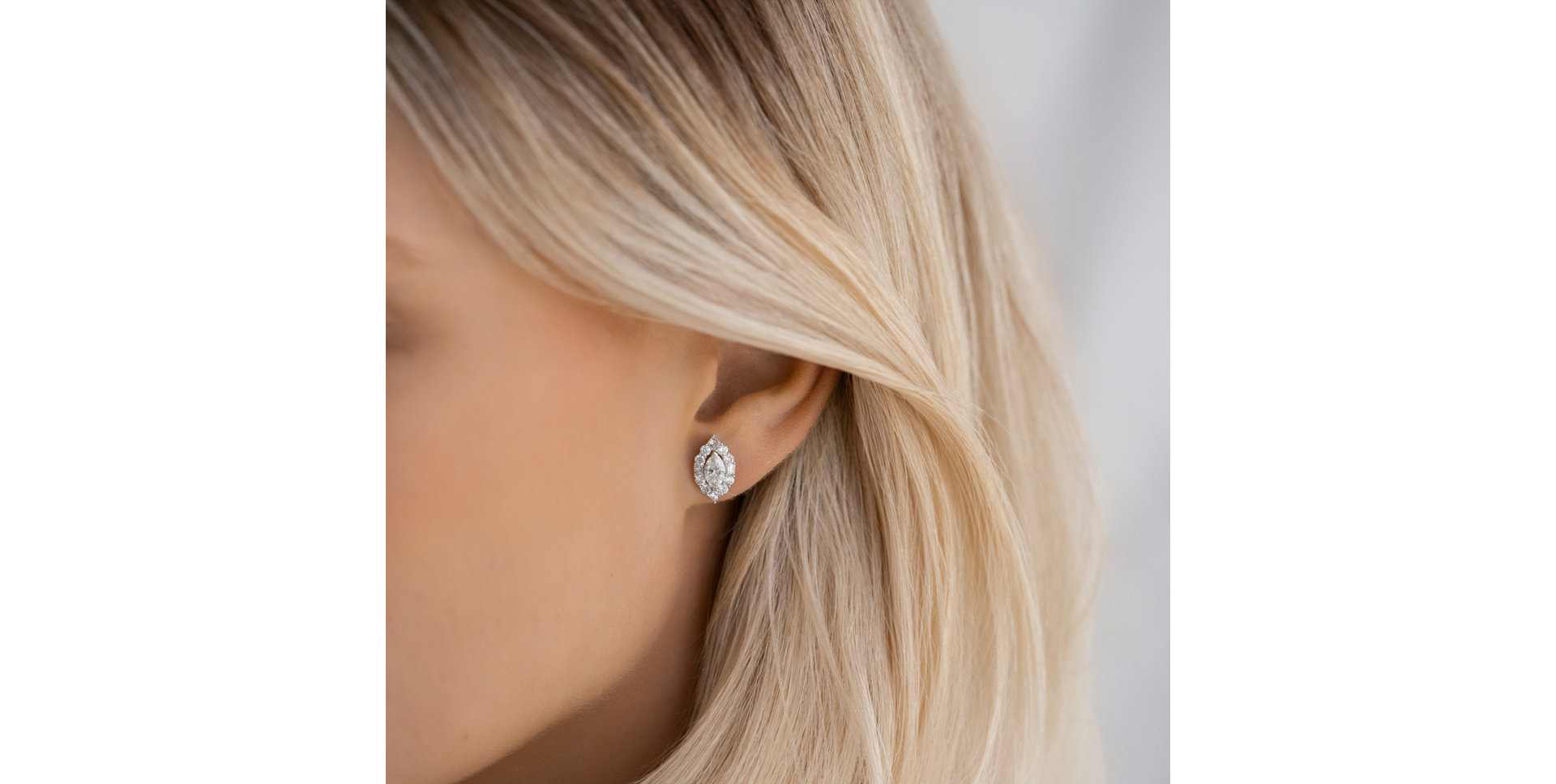 Diamond earrings Rising Opium