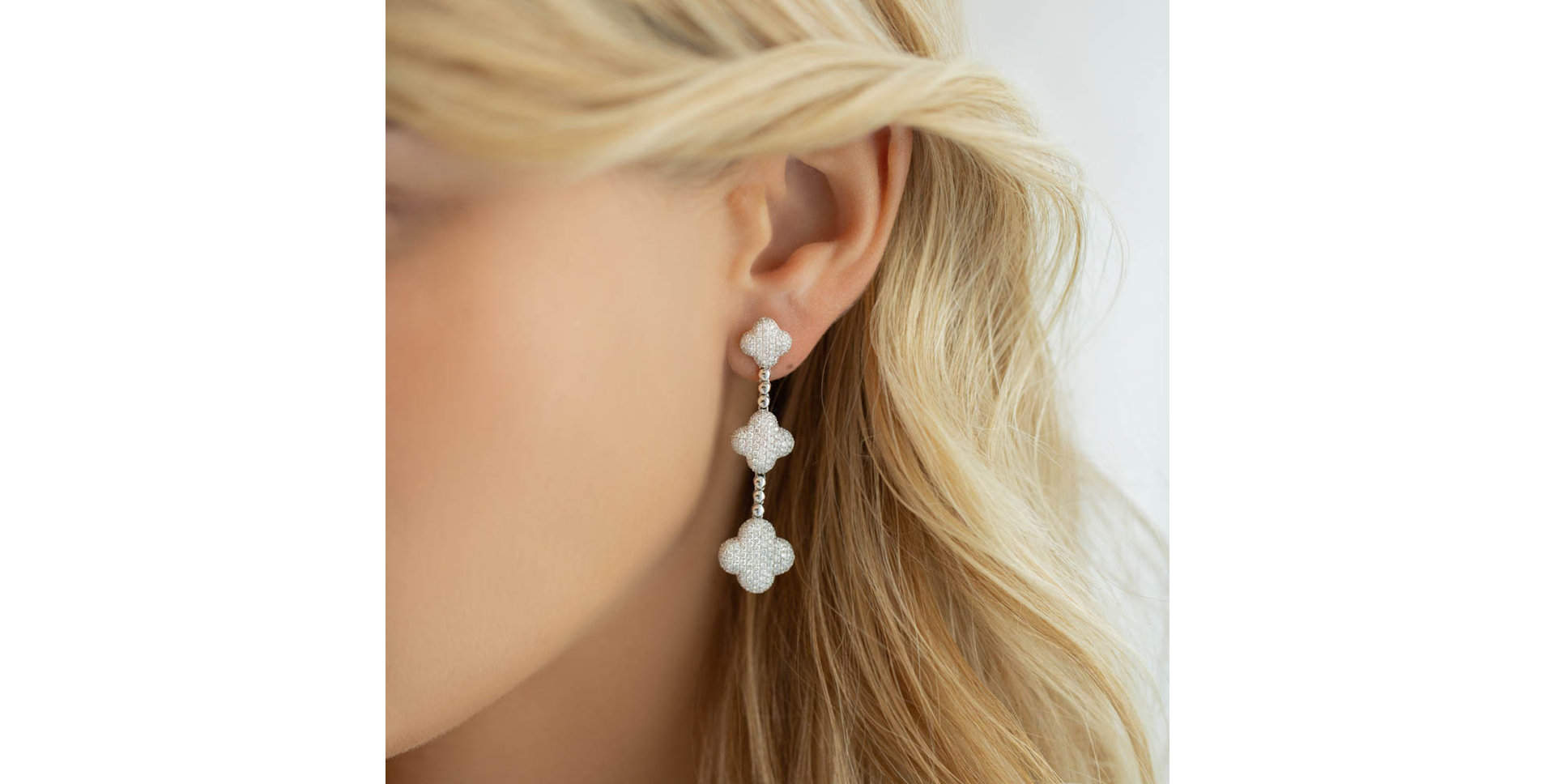 Diamond earrings Rosabel