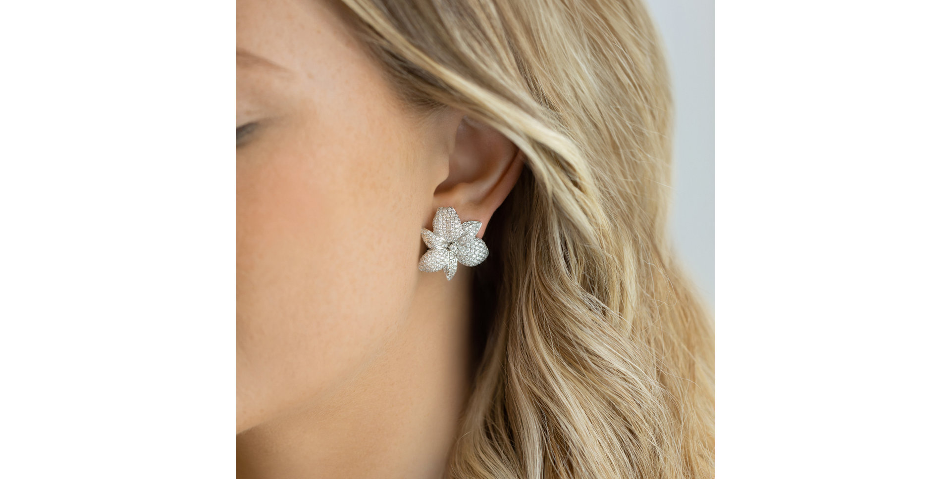 Diamond earrings Mystic Flora
