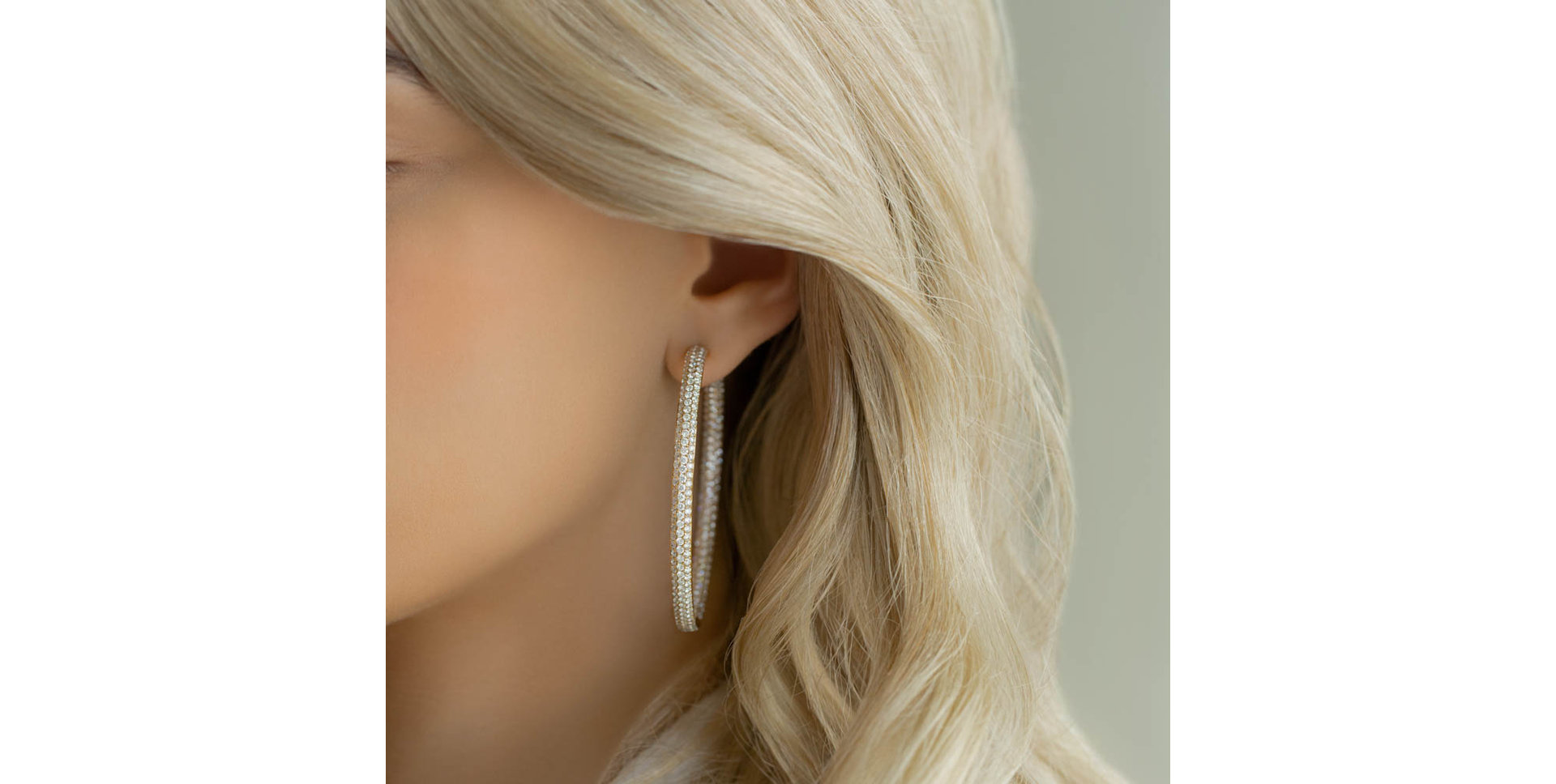 Diamond earrings Brilliant Loop