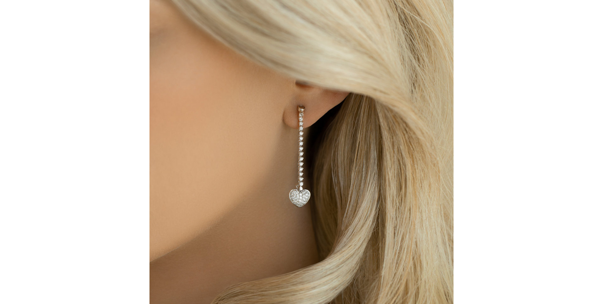 Diamond earrings Madly in Love