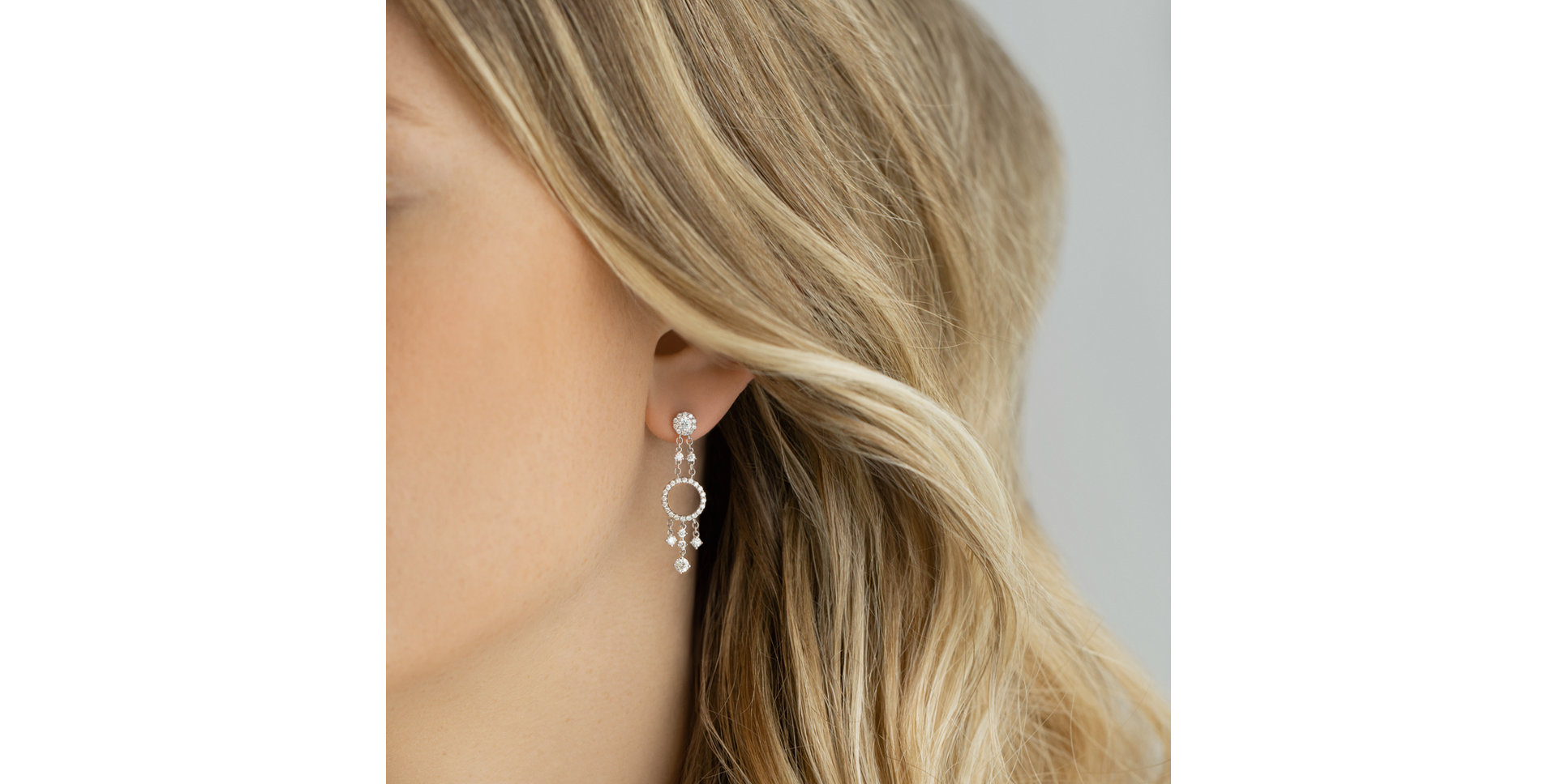 Diamond earrings Sloane