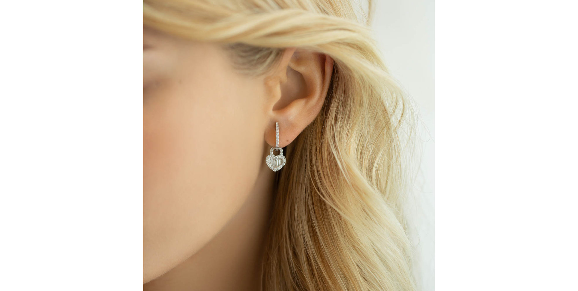 Diamond earrings Indra