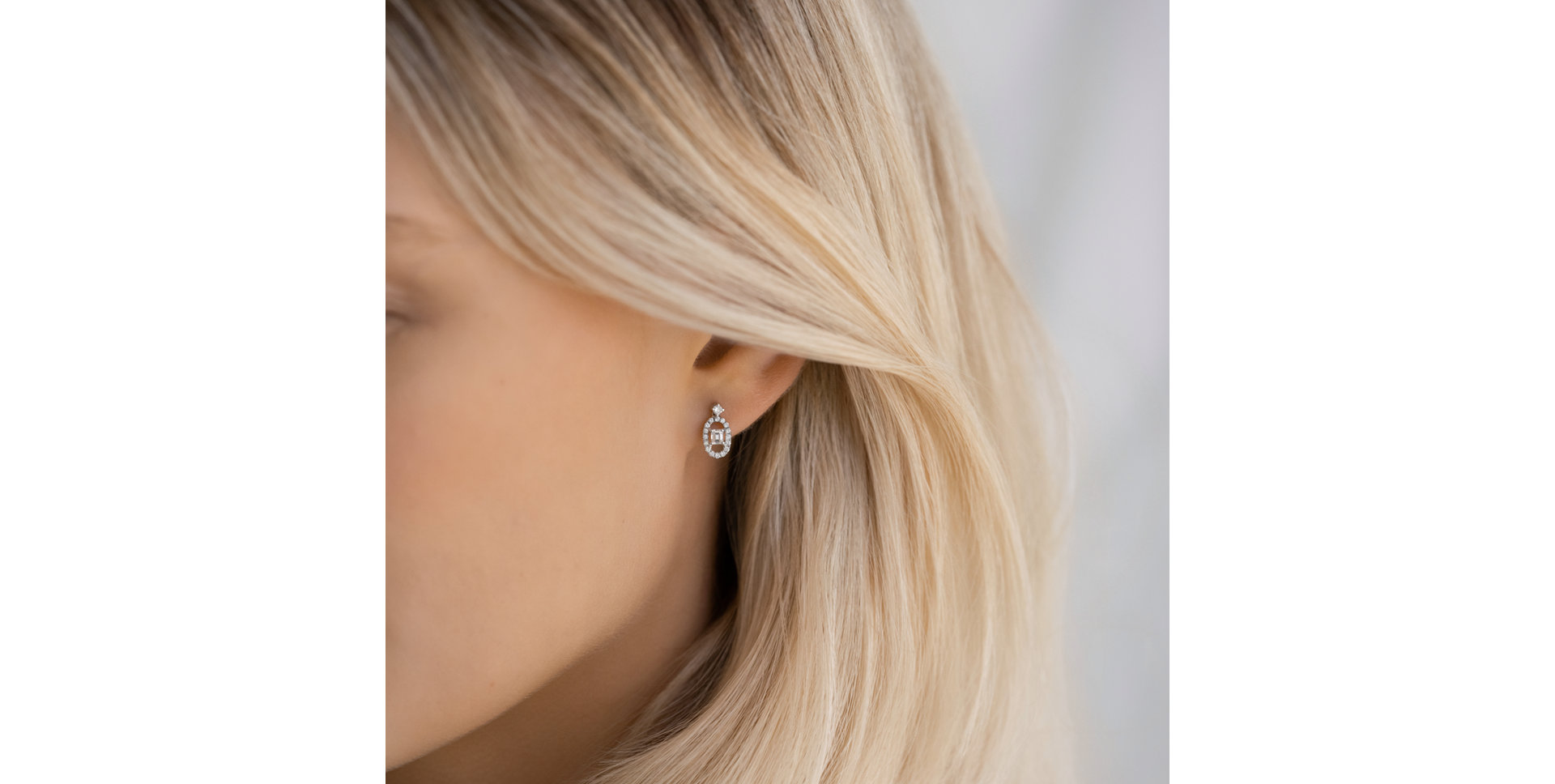 Diamond earrings Miracle Glance