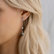 Diamond earrings with Pearl Ocean Tango4
