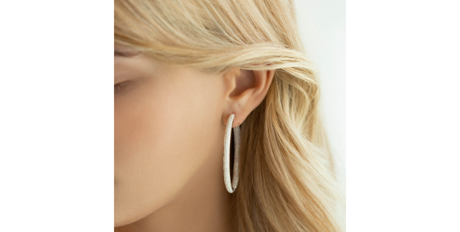 Diamond earrings Luxury Circles