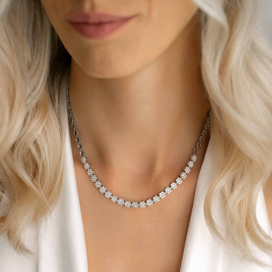 Diamond necklace Maggic