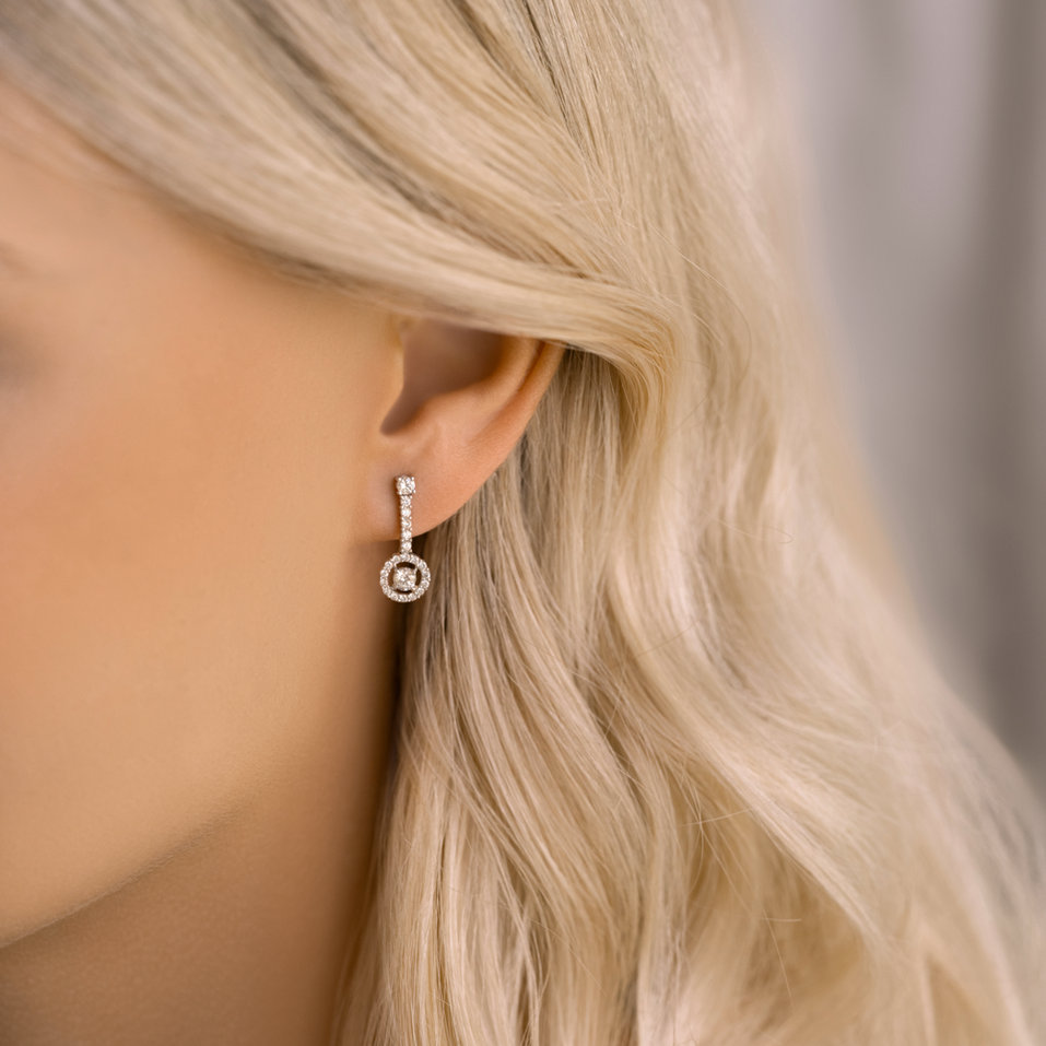 Diamond earrings Devotion of Stars