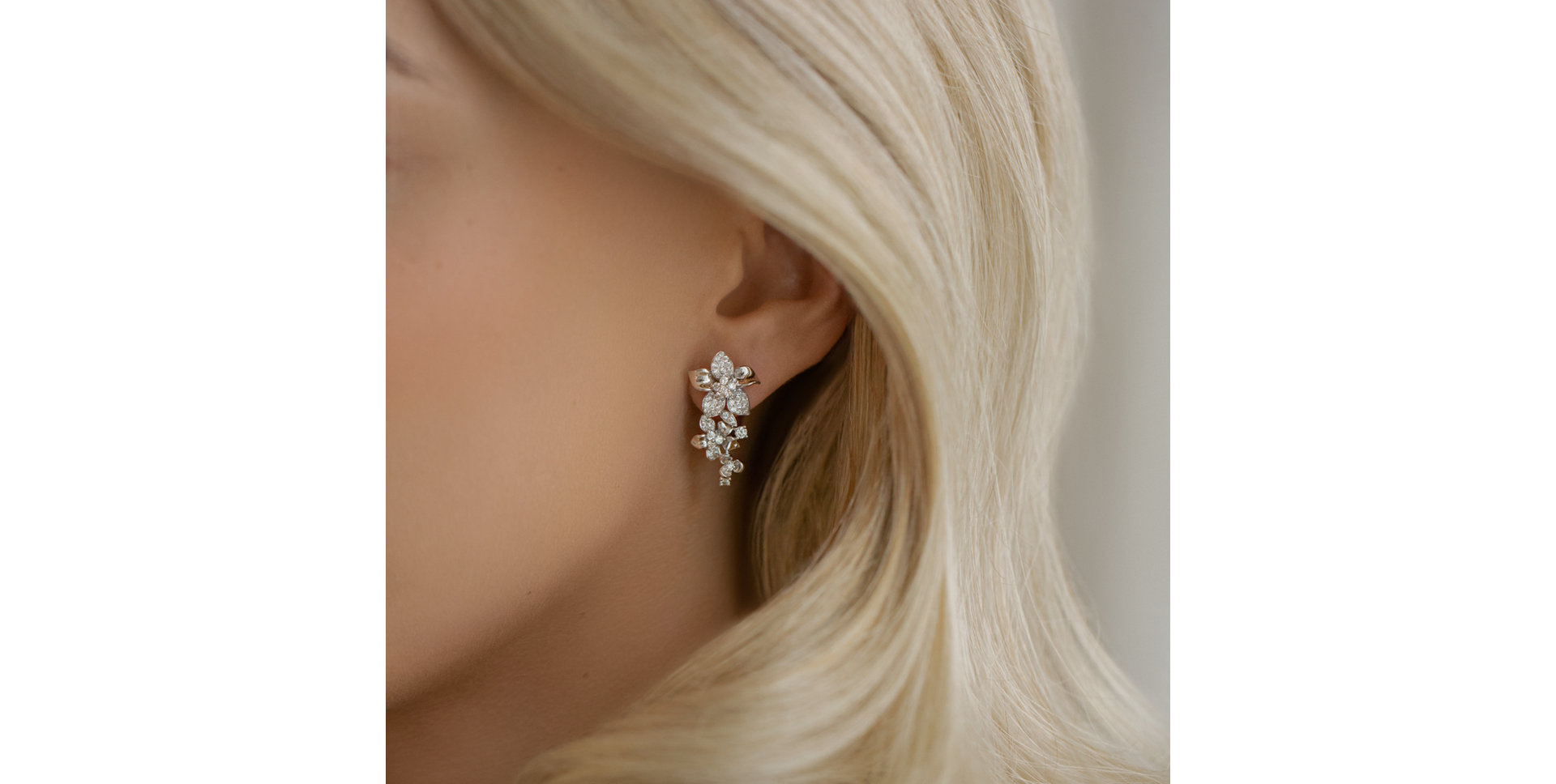 Diamond earrings Meadow Marvels