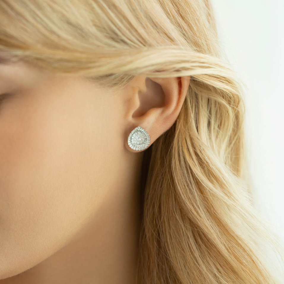 Diamond earrings Garrett