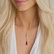 Diamond pendant with Rhodolite Tear of Dragon3