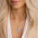 Diamond pendant with Sapphire Amiyah3