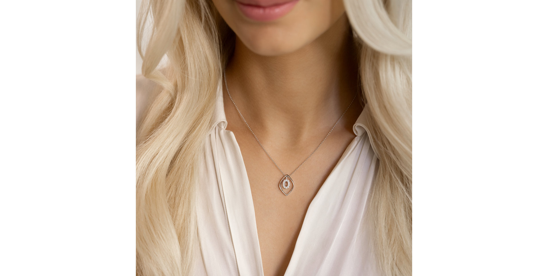 Diamond pendant Magical Volcano