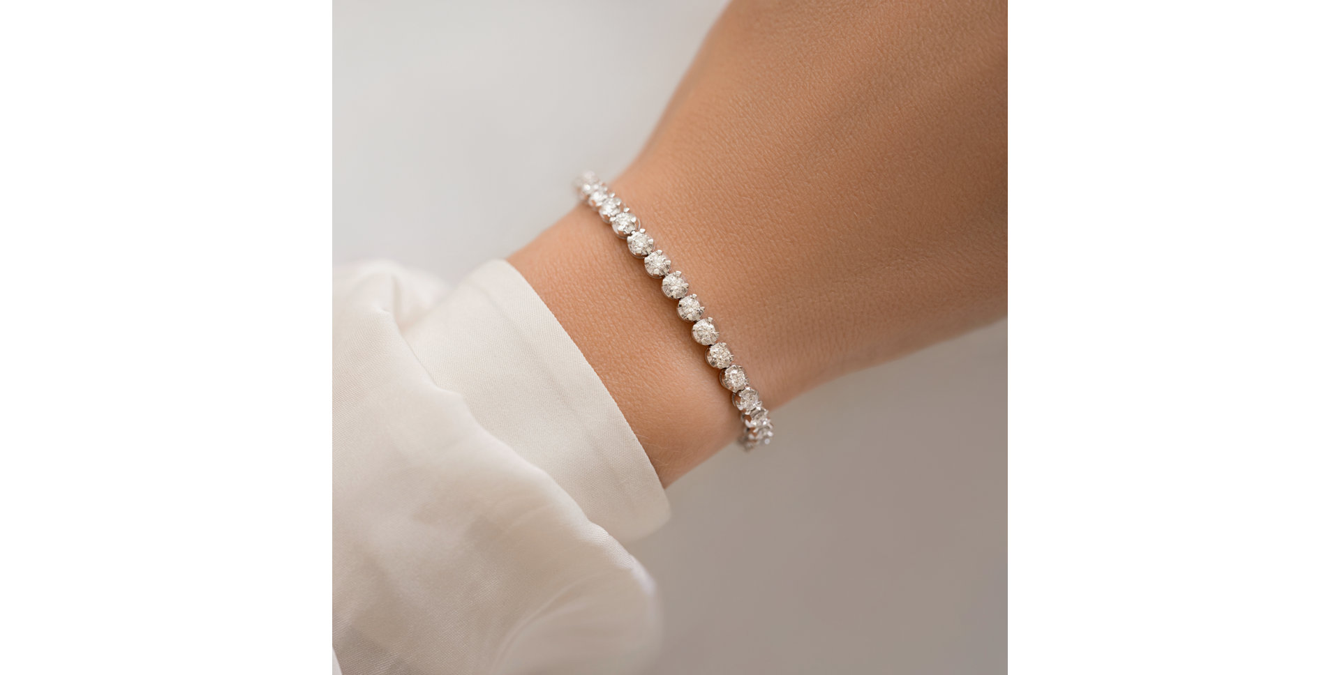 Bracelet with diamonds Lovely Points