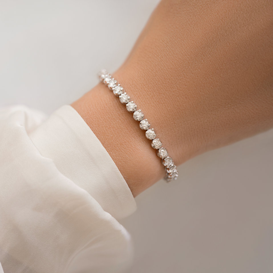 Bracelet with diamonds Lovely Points