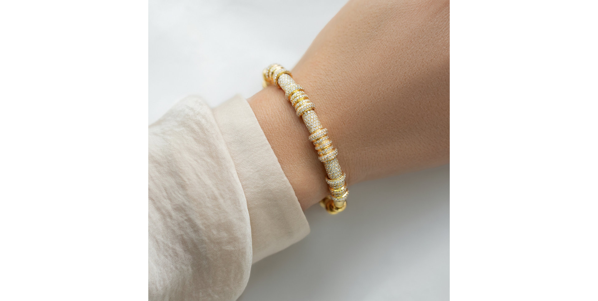 Bracelet with diamonds Fredéric