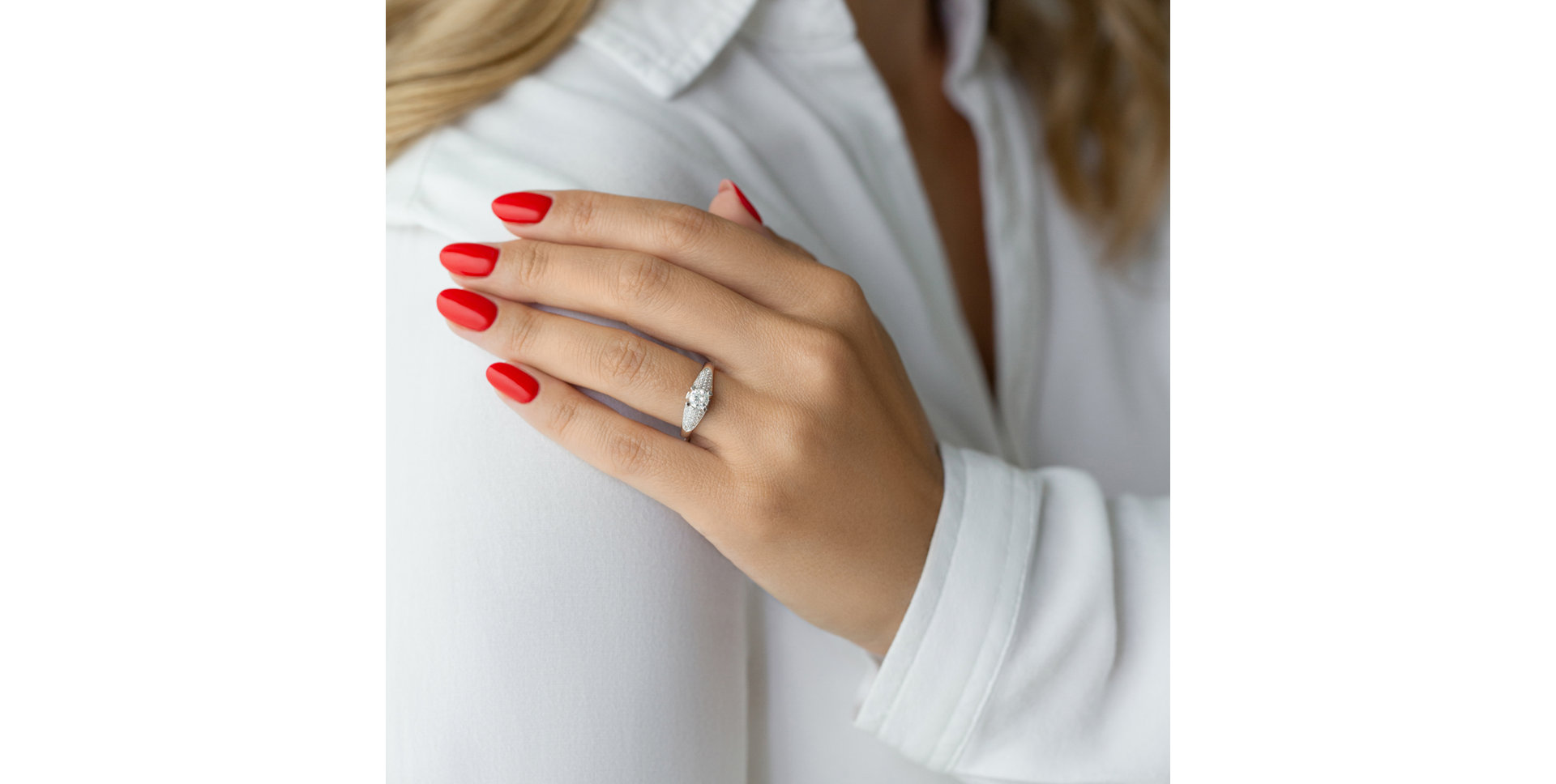 Diamond ring Star Rain