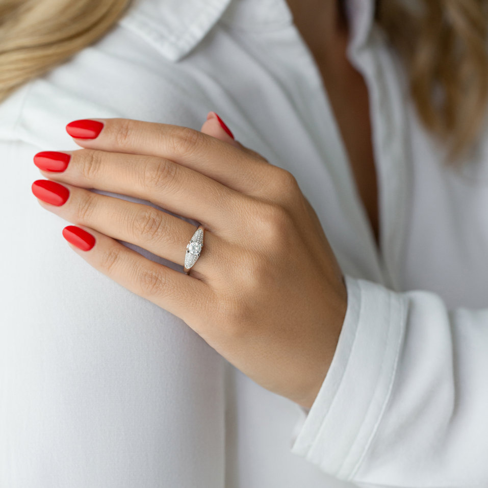 Diamond ring Star Rain